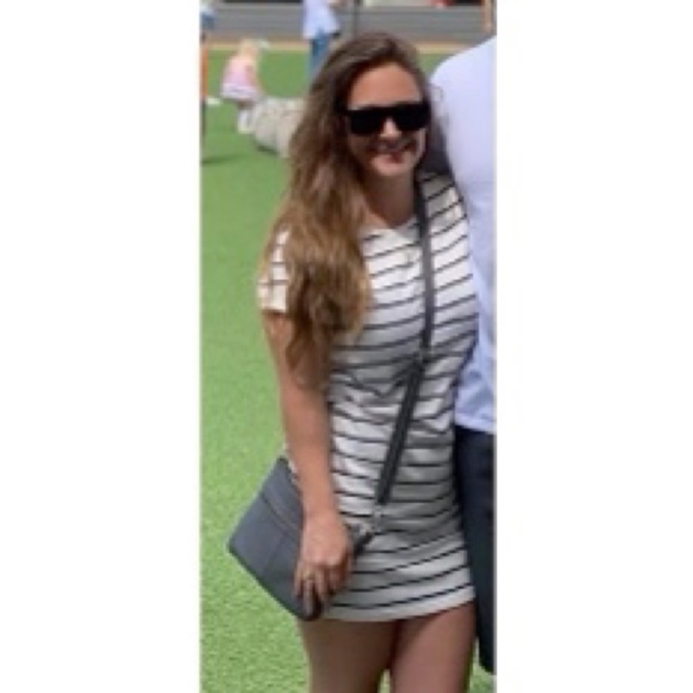 Striped T Shirt Dress